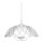 Prezent 47001 L02 - Podesivi luster LYRA 1xE27/60W/230V